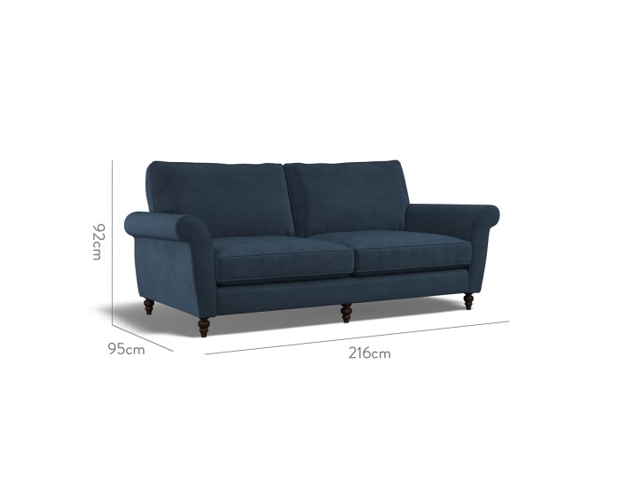 Ellery Large Sofa Cosmos Indigo