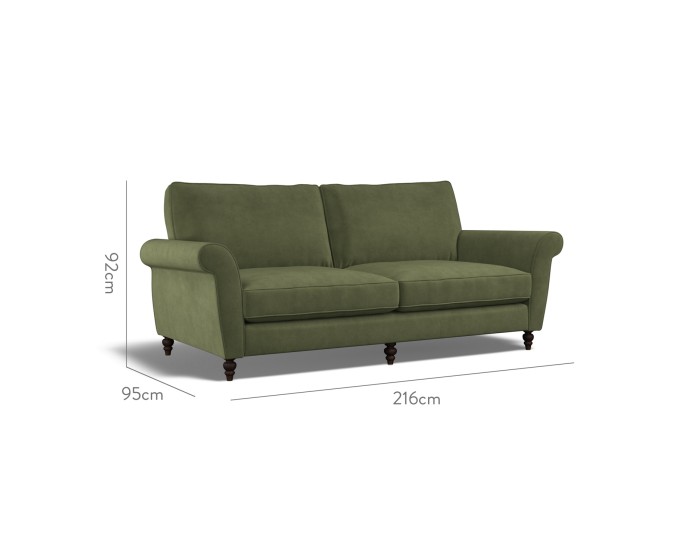 Ellery Large Sofa Cosmos Olive