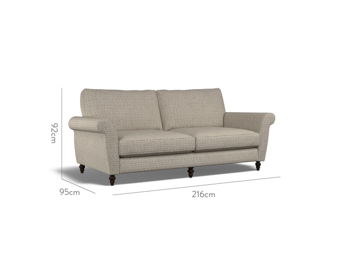 Ellery Large Sofa Desta Taupe