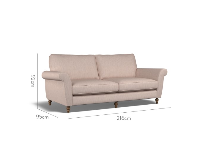 Ellery Large Sofa Kalinda Blush