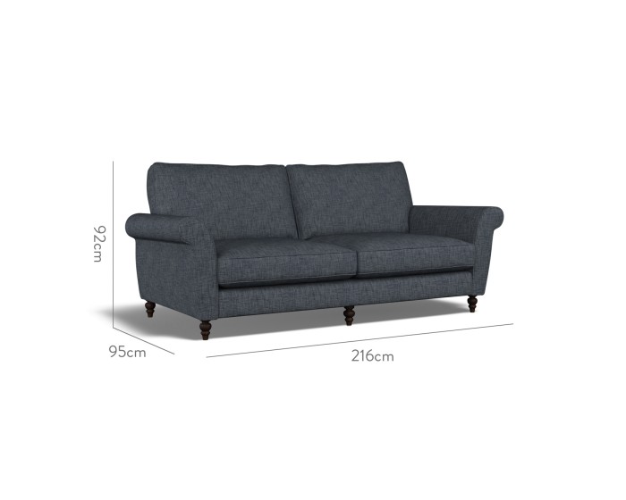 Ellery Large Sofa Kalinda Indigo