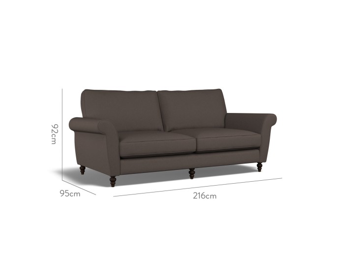 Ellery Large Sofa Shani Espresso