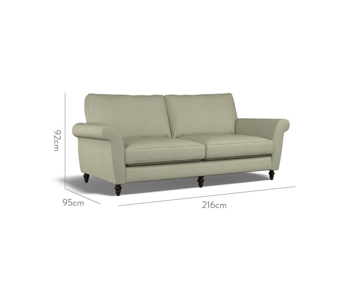 Ellery Large Sofa Zuri Eucalyptus