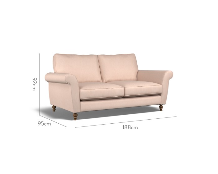 Ellery Medium Sofa Amina Blush