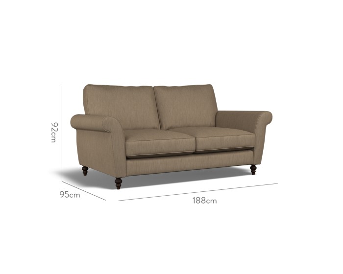 Ellery Medium Sofa Amina Mocha