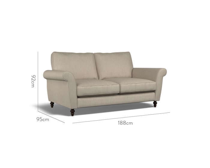 Ellery Medium Sofa Amina Taupe