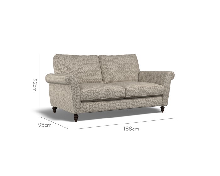 Ellery Medium Sofa Desta Taupe