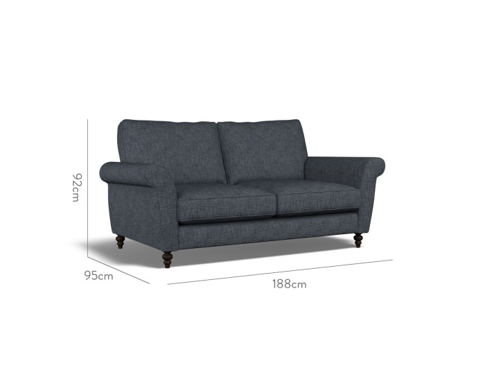 Ellery Medium Sofa Kalinda Indigo