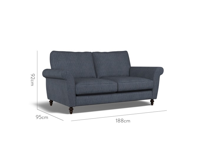 Ellery Medium Sofa Safara Indigo