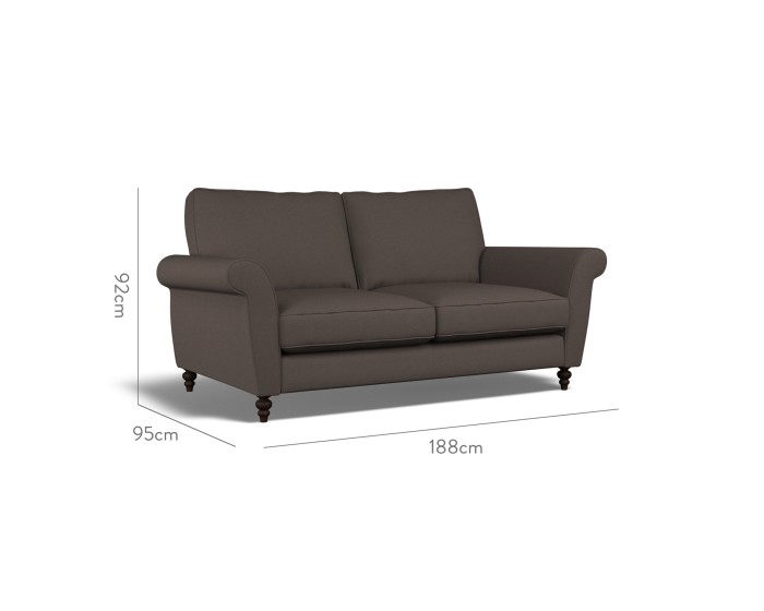 Ellery Medium Sofa Shani Espresso