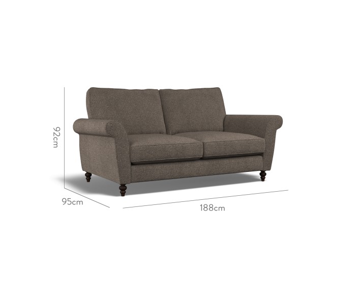 Ellery Medium Sofa Yana Espresso