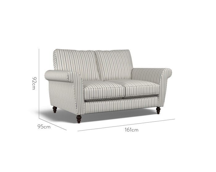 Ellery Small Sofa Fayola Smoke