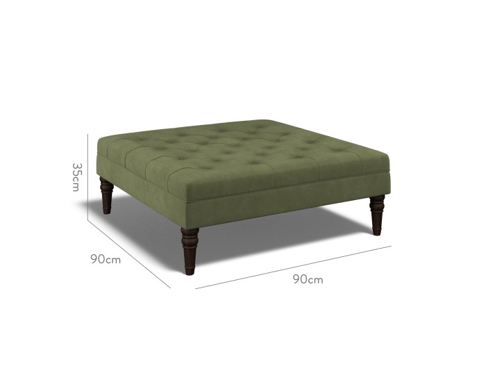 Monterey Large Footstool Cosmos Olive