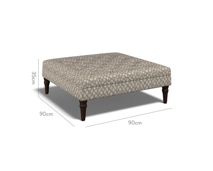 Monterey Large Footstool Nia Taupe