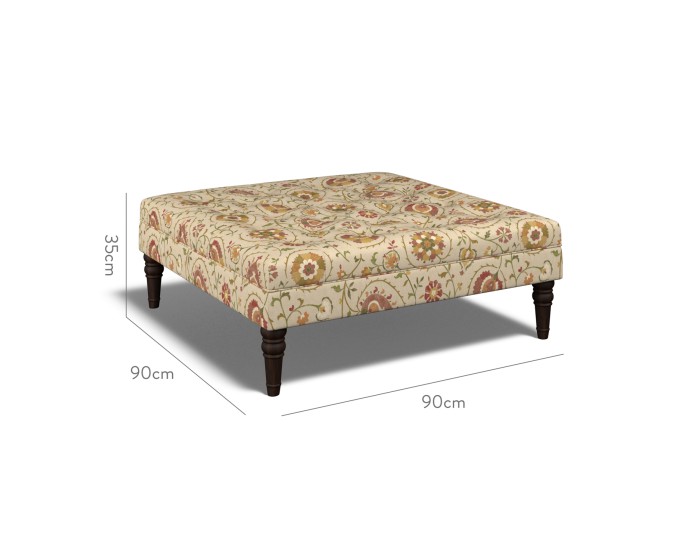 Monterey Large Footstool Shimla Spice