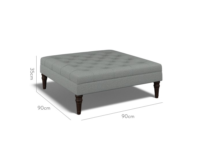 Monterey Large Footstool Viera Mineral