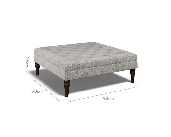 Monterey Large Footstool Yana Fog