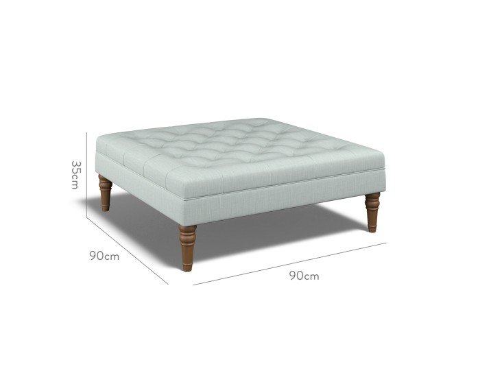 Monterey Large Footstool Zuri Mineral