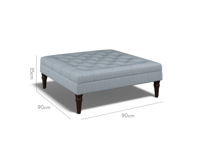 Monterey Large Footstool Zuri Sky