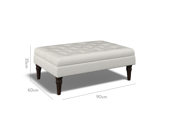 Monterey Medium Footstool Jina Dove