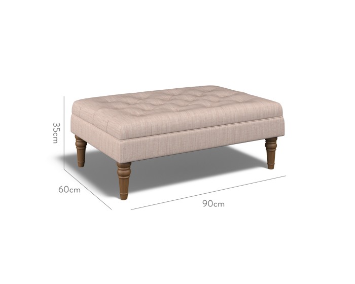 Monterey Medium Footstool Kalinda Blush