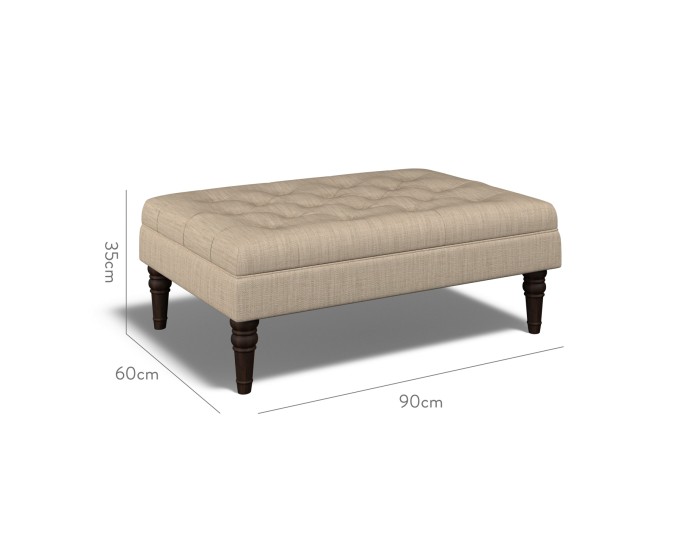 Monterey Medium Footstool Kalinda Sand