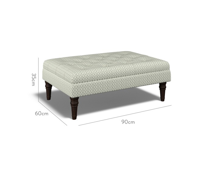 Monterey Medium Footstool Sabra Sage