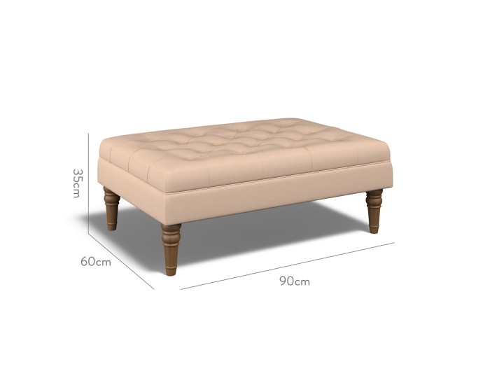 Monterey Medium Footstool Shani Shell