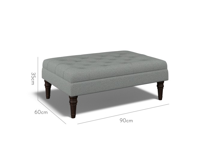 Monterey Medium Footstool Viera Mineral