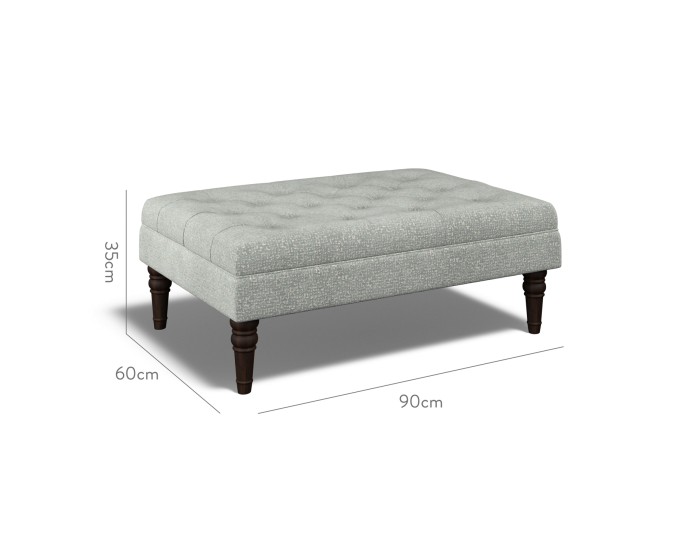 Monterey Medium Footstool Yana Mineral