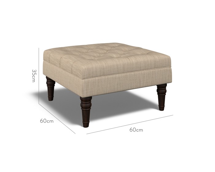 Monterey Small Footstool Kalinda Sand