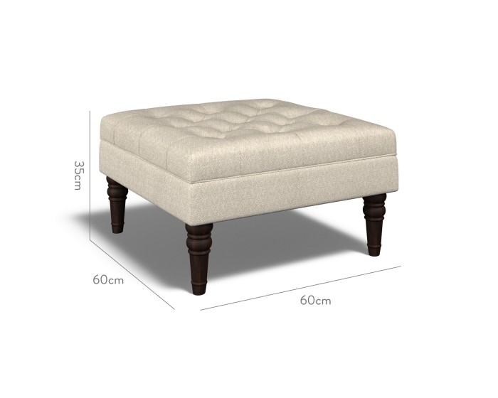 Monterey Small Footstool Safara Stone