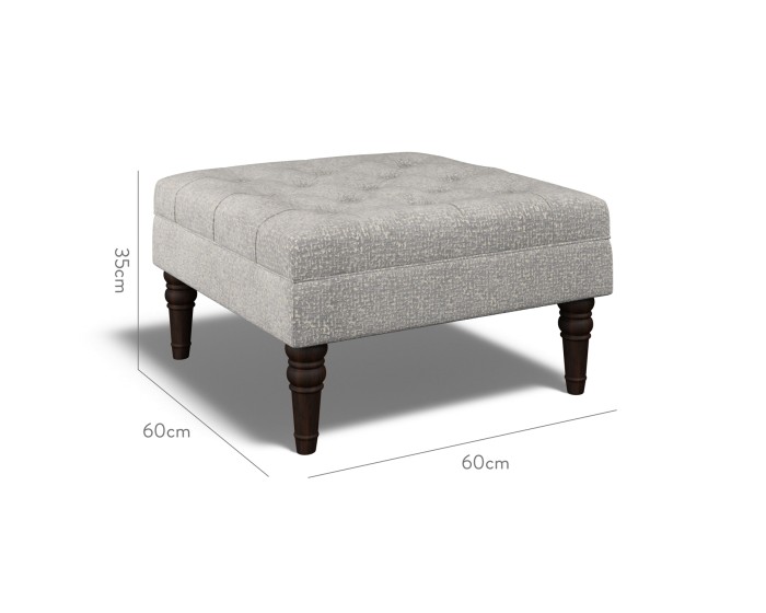 Monterey Small Footstool Yana Fog