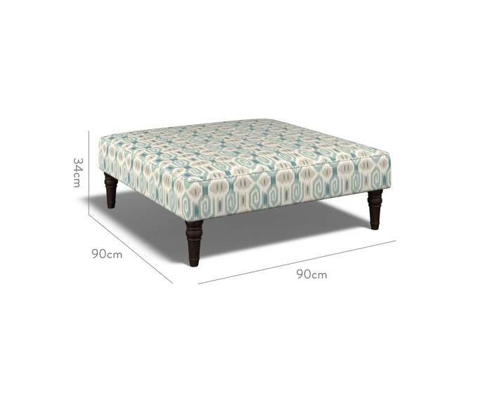 Savannah Large Stool Odisha Teal