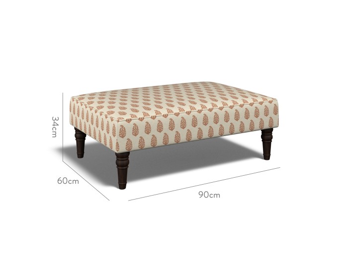 Savannah Medium Stool Indira Rust