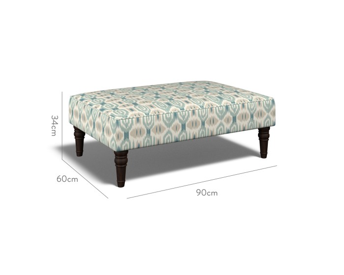 Savannah Medium Stool Odisha Teal