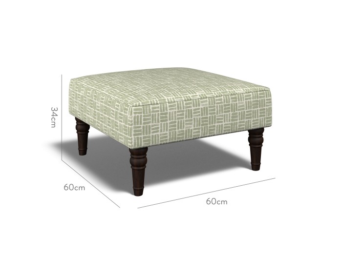 Savannah Small Stool Atlas Sage