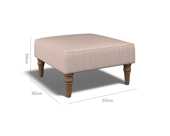 Savannah Small Stool Kalinda Blush