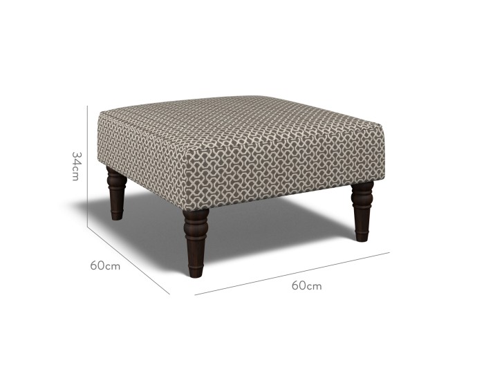 Savannah Small Stool Sabra Charcoal