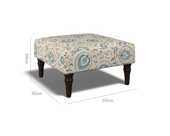 Savannah Small Stool Shimla Azure