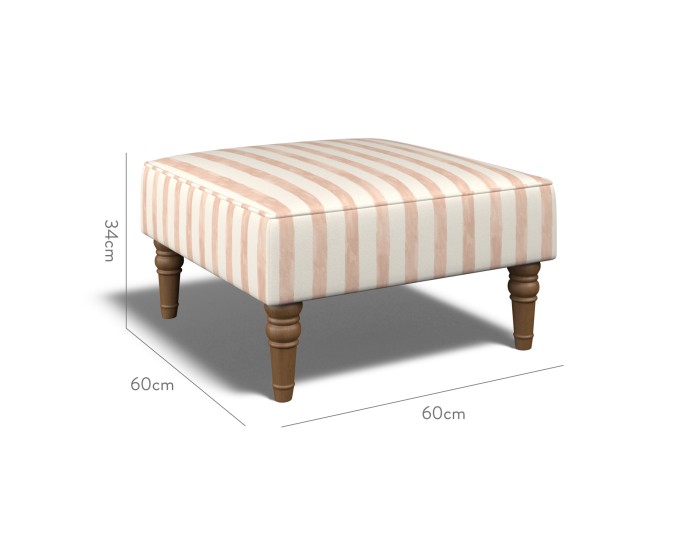 Savannah Small Stool Tassa Petite Rose