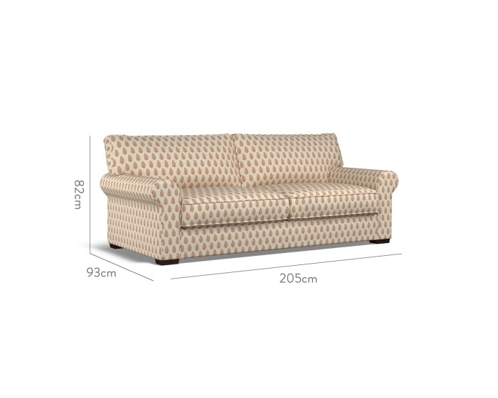 Vermont Large Sofa Indira Rust