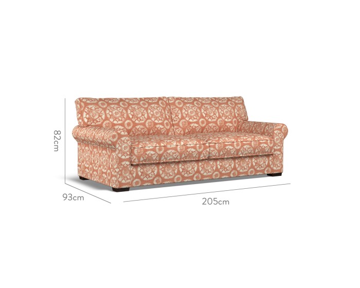 Vermont Large Sofa Nubra Apricot