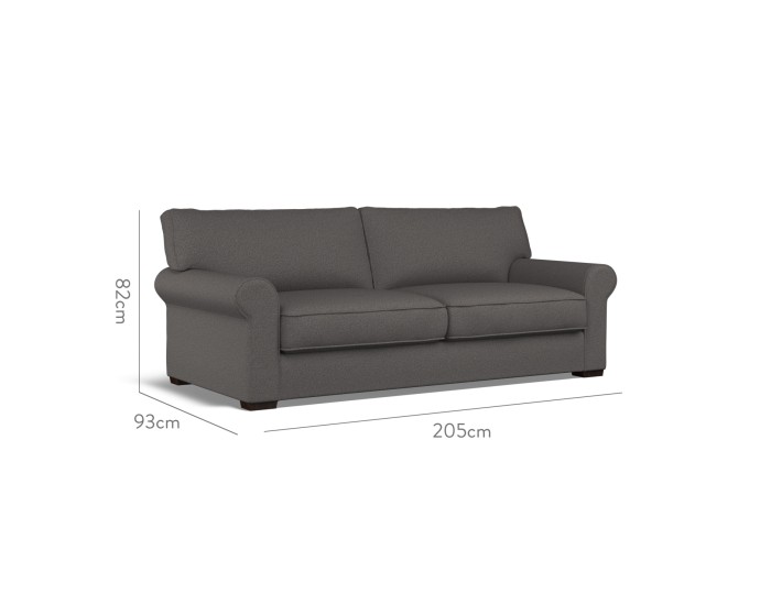 Vermont Large Sofa Viera Charcoal