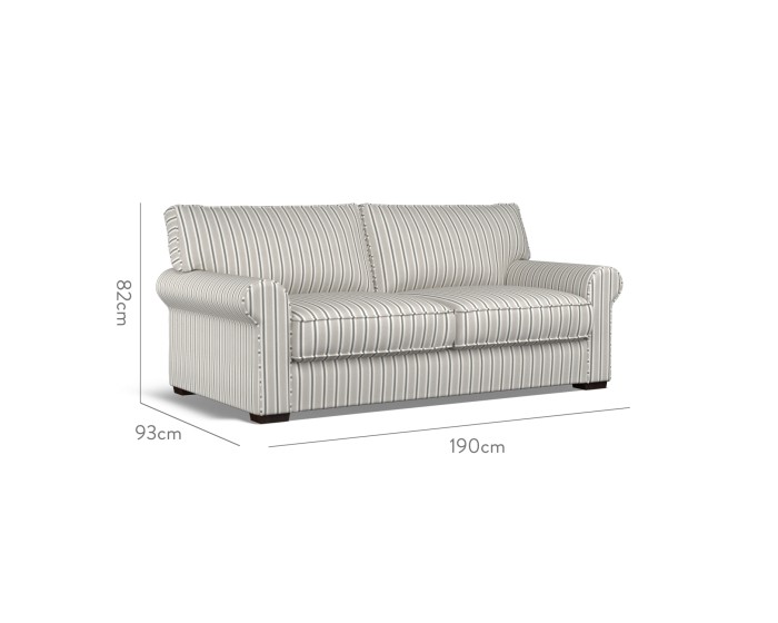 Vermont Medium Sofa Fayola Smoke