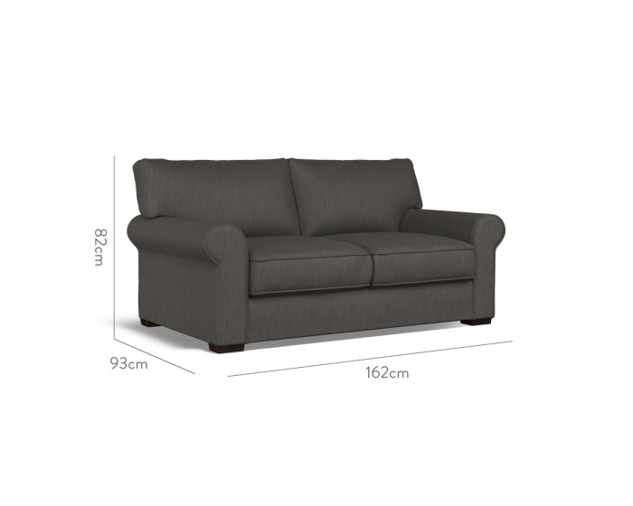 Vermont Small Sofa Amina Charcoal