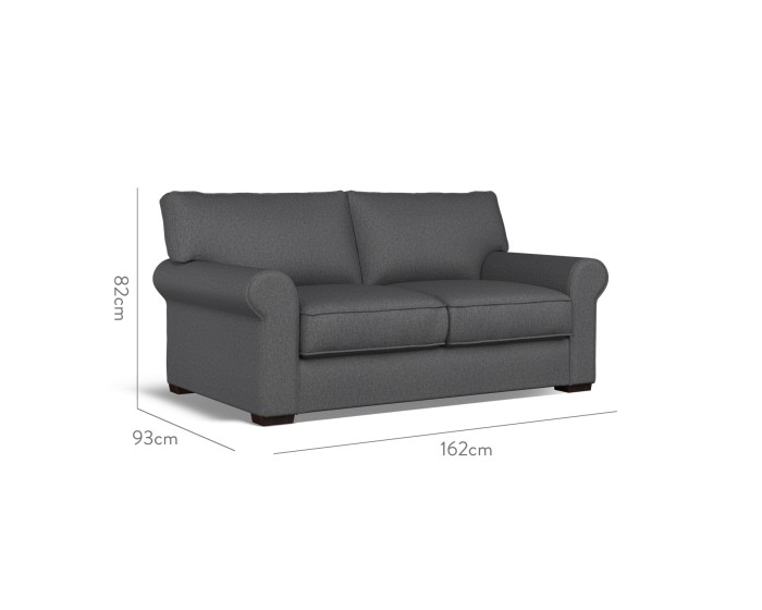 Vermont Small Sofa Bisa Charcoal