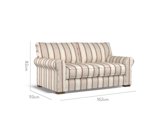 Vermont Small Sofa Edo Cinnabar