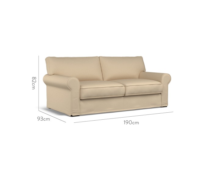 Vermont Loose Cover Medium Sofa Shani Sand