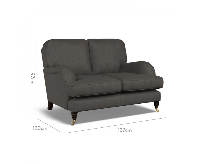 Bliss Small Sofa Amina Charcoal